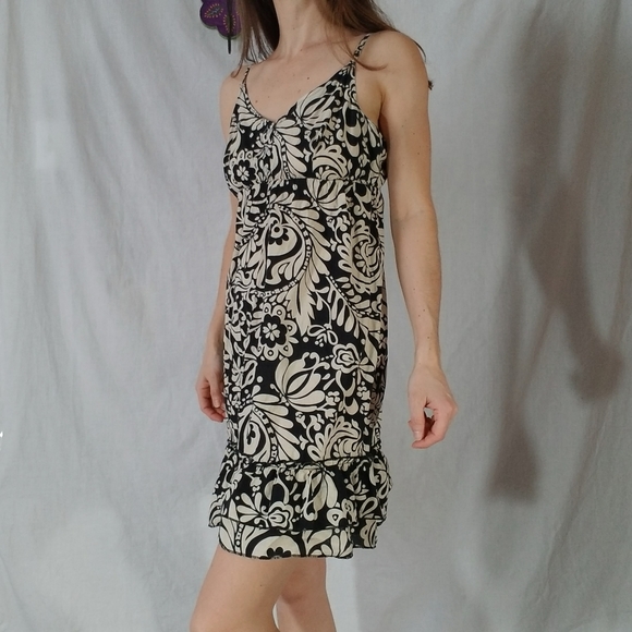 black and white spring dresses